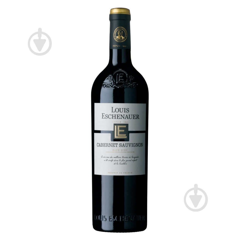 Вино Louis Eschenauer красное сухое d'Oc Cabernet Sauvignon 0,75 л - фото 1