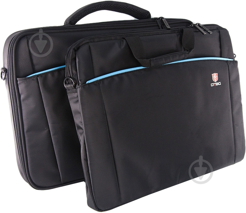 Сумка DTBG 15.6" black/blue (D8336BL) - фото 1 Сумка DTBG 15.6" black/blue (D8336BL) - фото 1