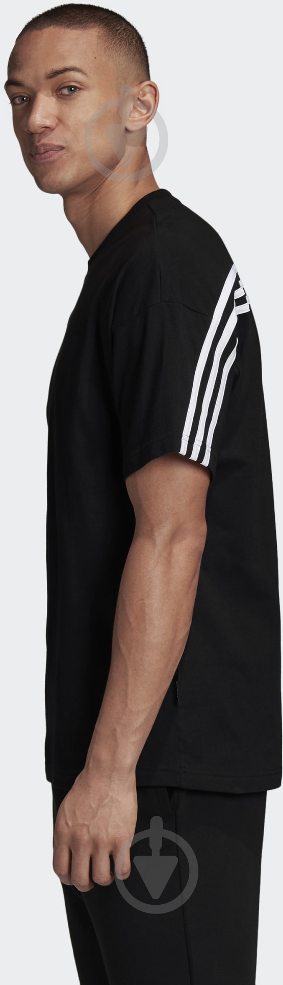 Футболка Adidas M MH 3S Tee GC9060 р.XL черный - фото 2
