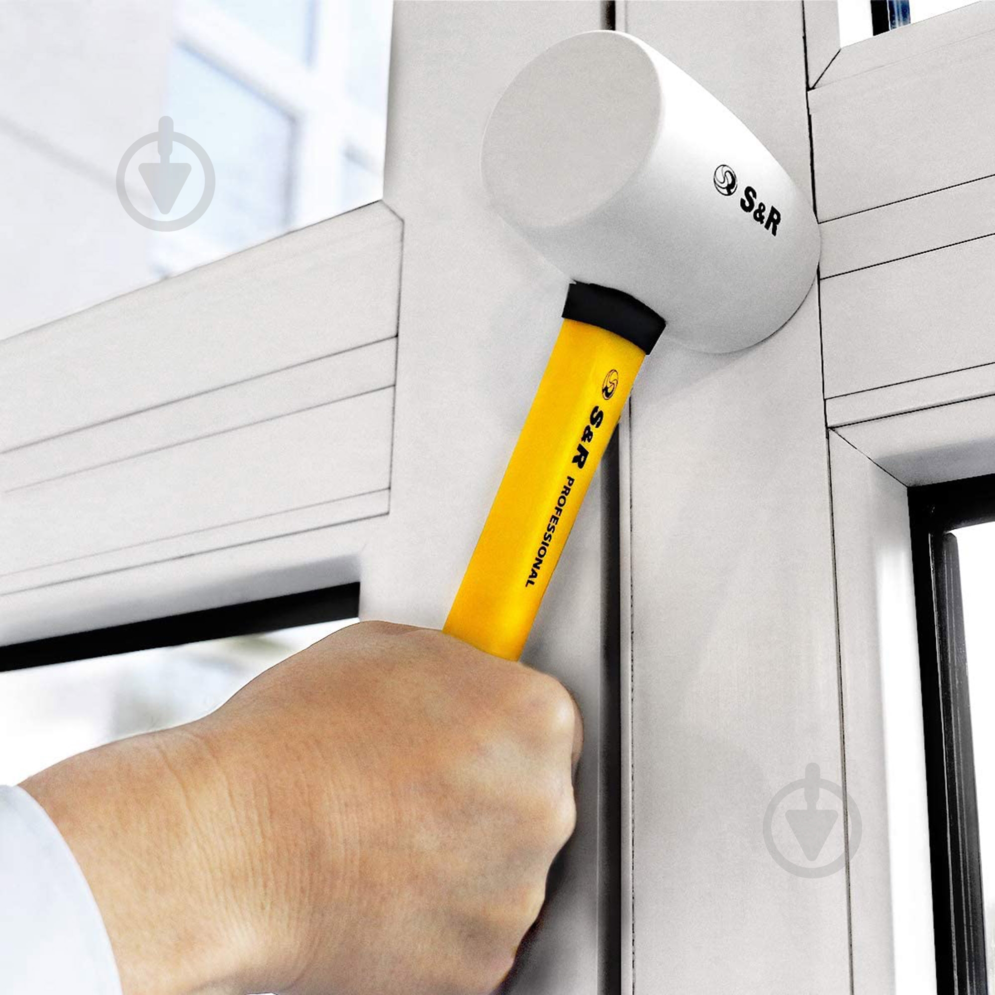 Киянка S&R 450 г 285450055 - фото 4 Киянка S&R 450 г 285450055 - фото 4