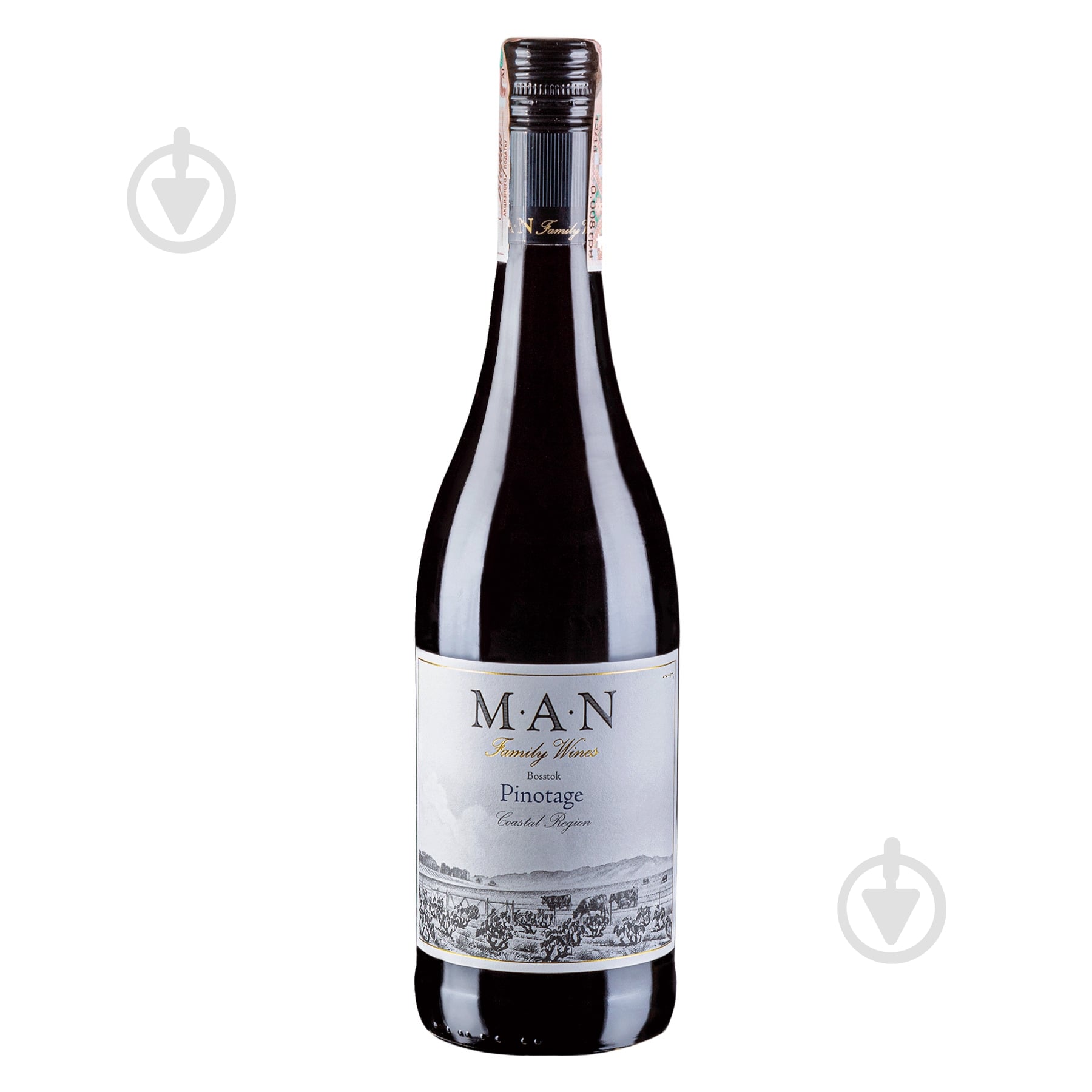 Вино MAN красное сухое Pinotage Bosstok 0,75 л - фото 1 Вино MAN красное сухое Pinotage Bosstok 0,75 л - фото 1