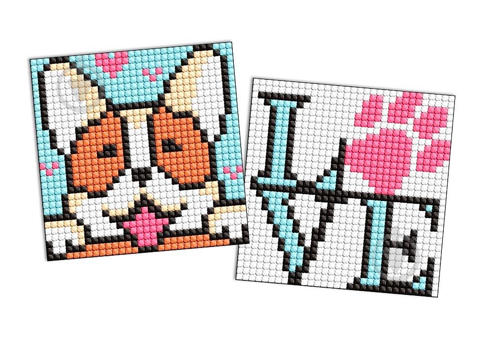 Алмазна мозаїка Милий песик Ideyka - фото 1