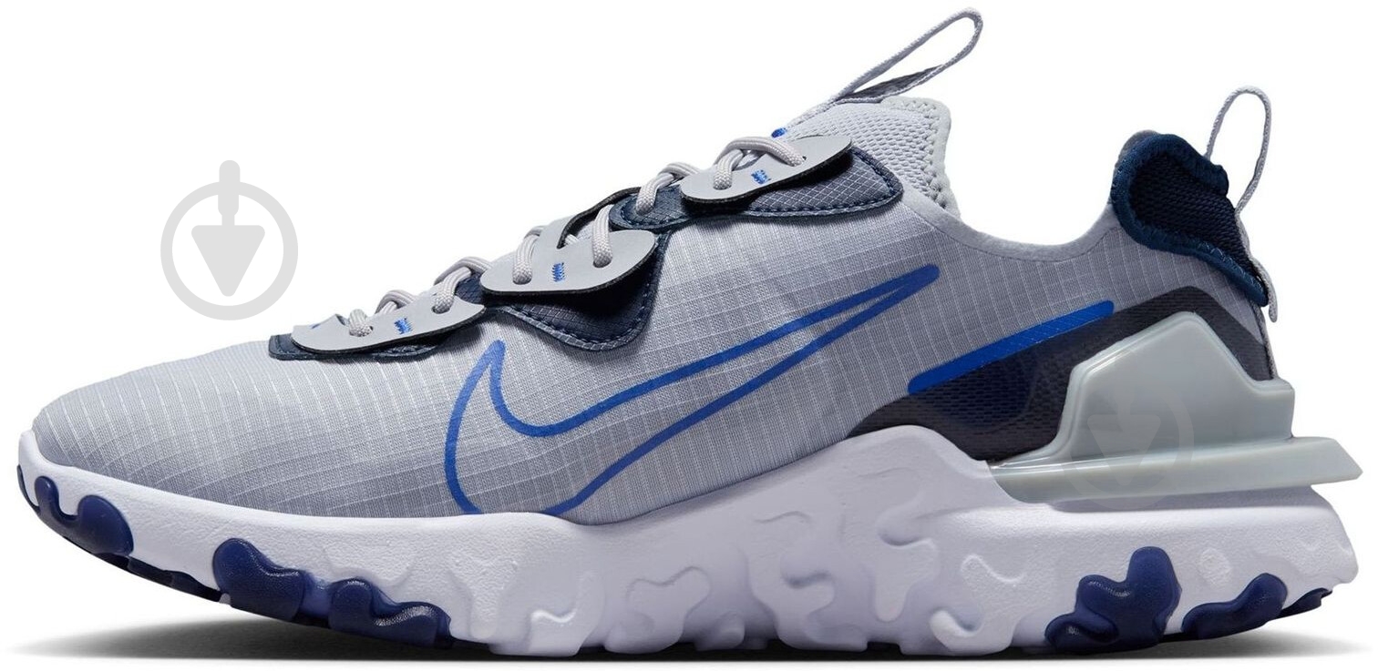 Кросівки чоловічі Nike REACT VISION HQ3819-004 р.41 сірі - фото 2 Кросівки чоловічі Nike REACT VISION HQ3819-004 р.41 сірі - фото 2