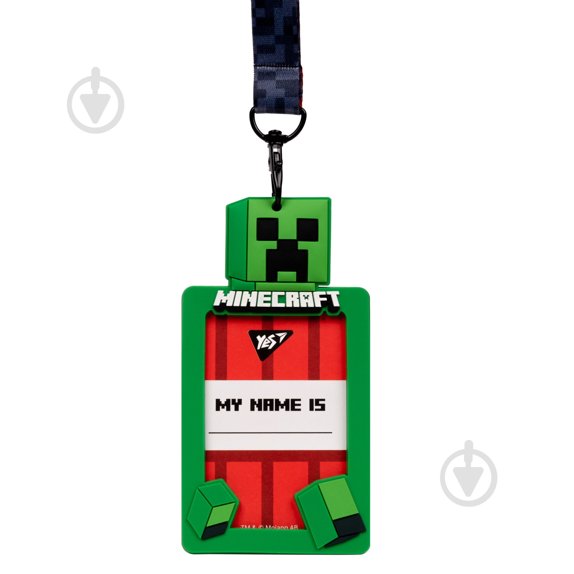 Бейдж на ленте Minecraft YES - фото 1