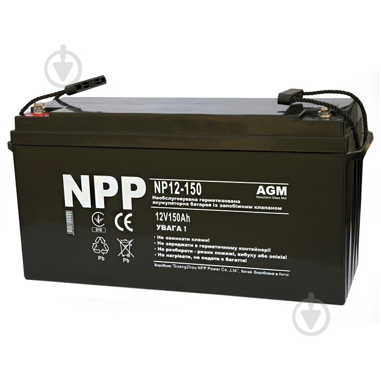Батарея акумуляторна для ДБЖ NPP NP12150 - фото 1