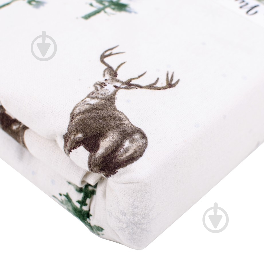 Пододеяльник фланель Winter Story 160x220 см белый с рисунком La Nuit - фото 3 Пододеяльник фланель Winter Story 160x220 см белый с рисунком La Nuit - фото 3