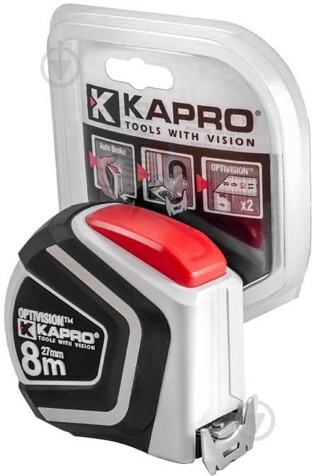 Рулетка Kapro 510-8M 8 м x 27 мм - фото 3 Рулетка Kapro 510-8M 8 м x 27 мм - фото 3
