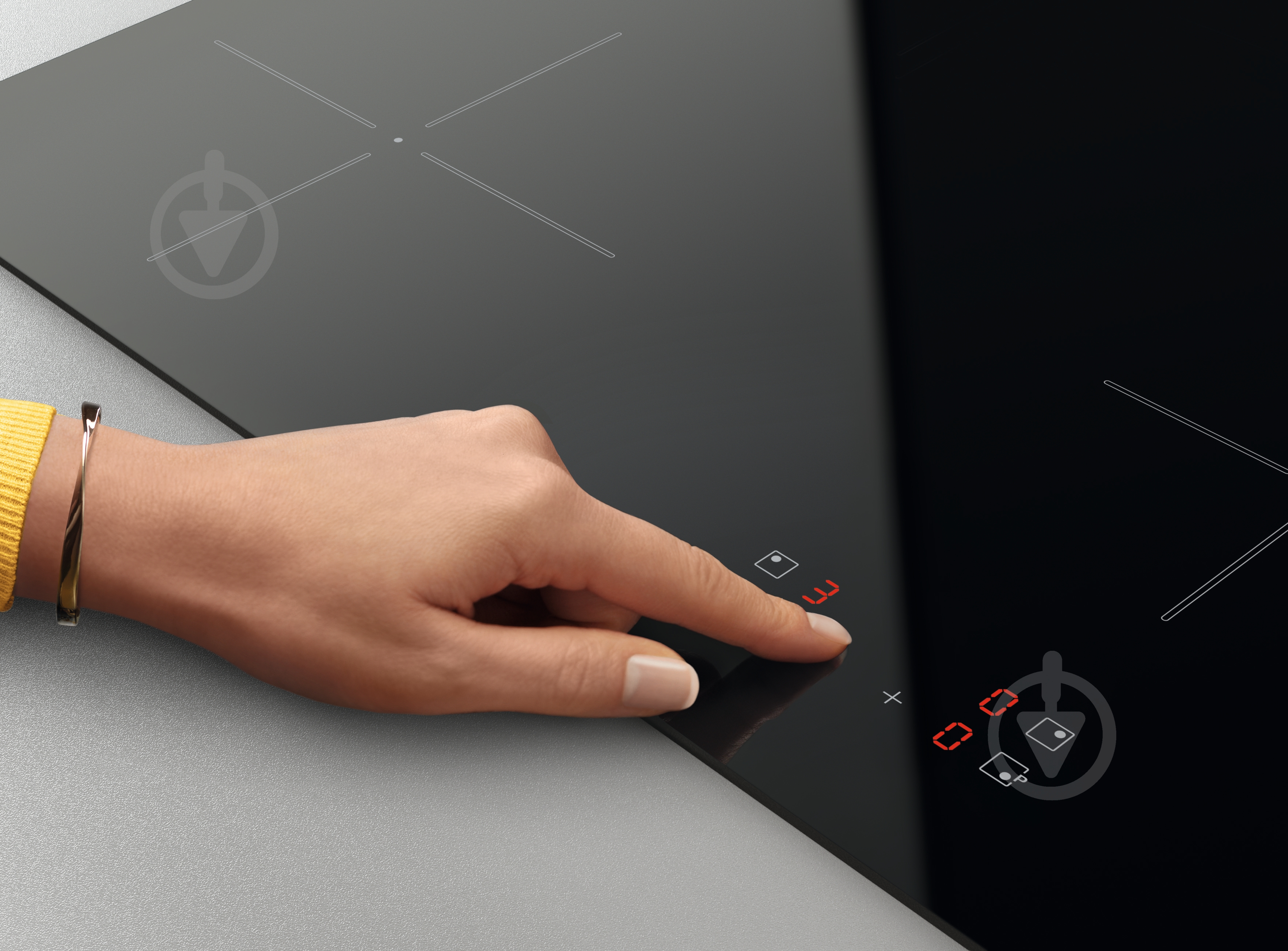 Варочная поверхность индукционная Zanussi ZIBN641K - фото 3 Варочная поверхность индукционная Zanussi ZIBN641K - фото 3