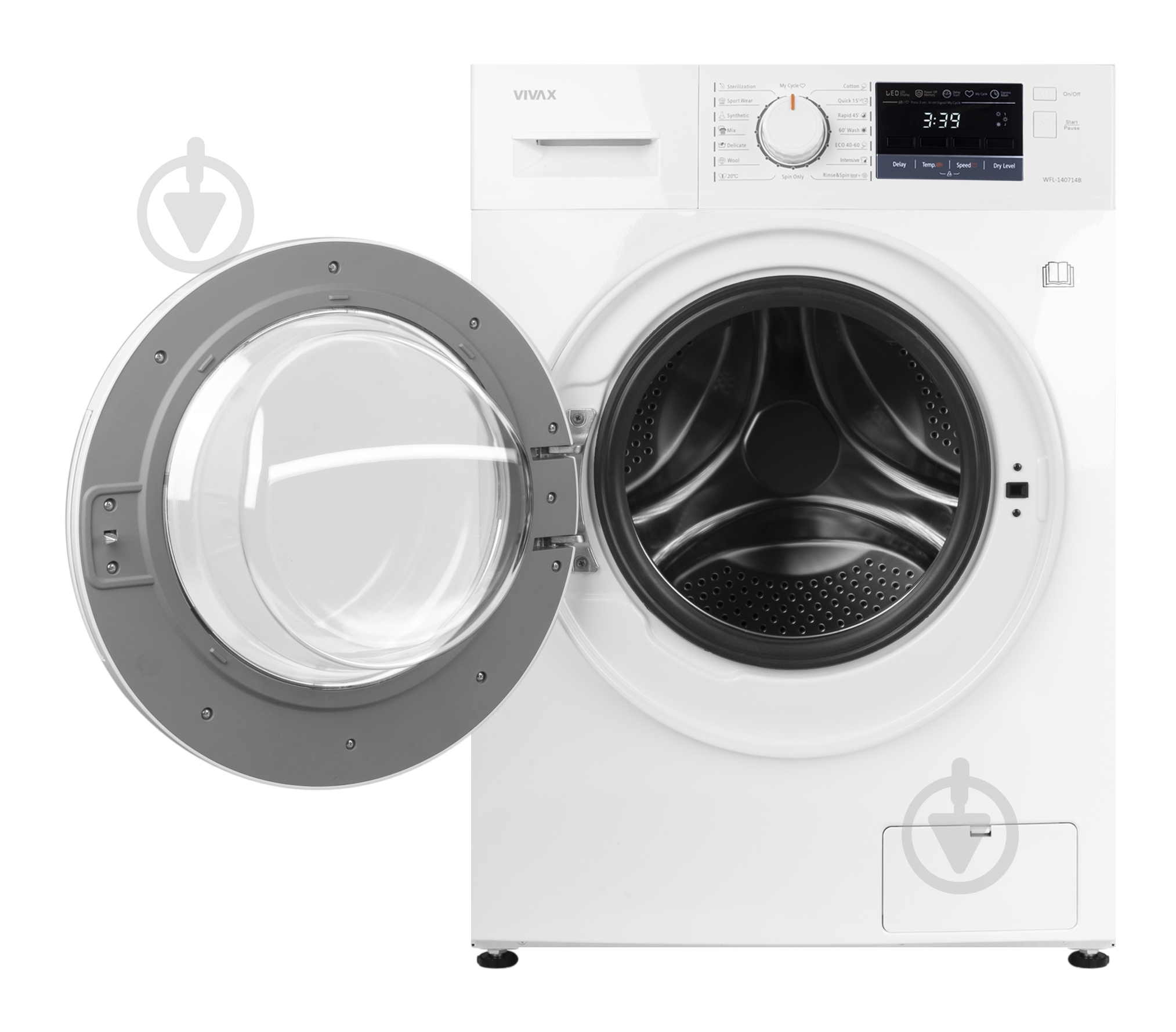 Стиральная машина Vivax WFL-140714B - фото 3 Стиральная машина Vivax WFL-140714B - фото 3