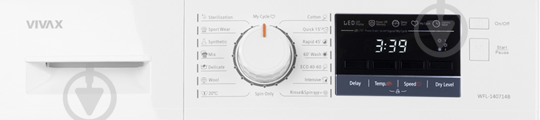 Стиральная машина Vivax WFL-140714B - фото 5 Стиральная машина Vivax WFL-140714B - фото 5