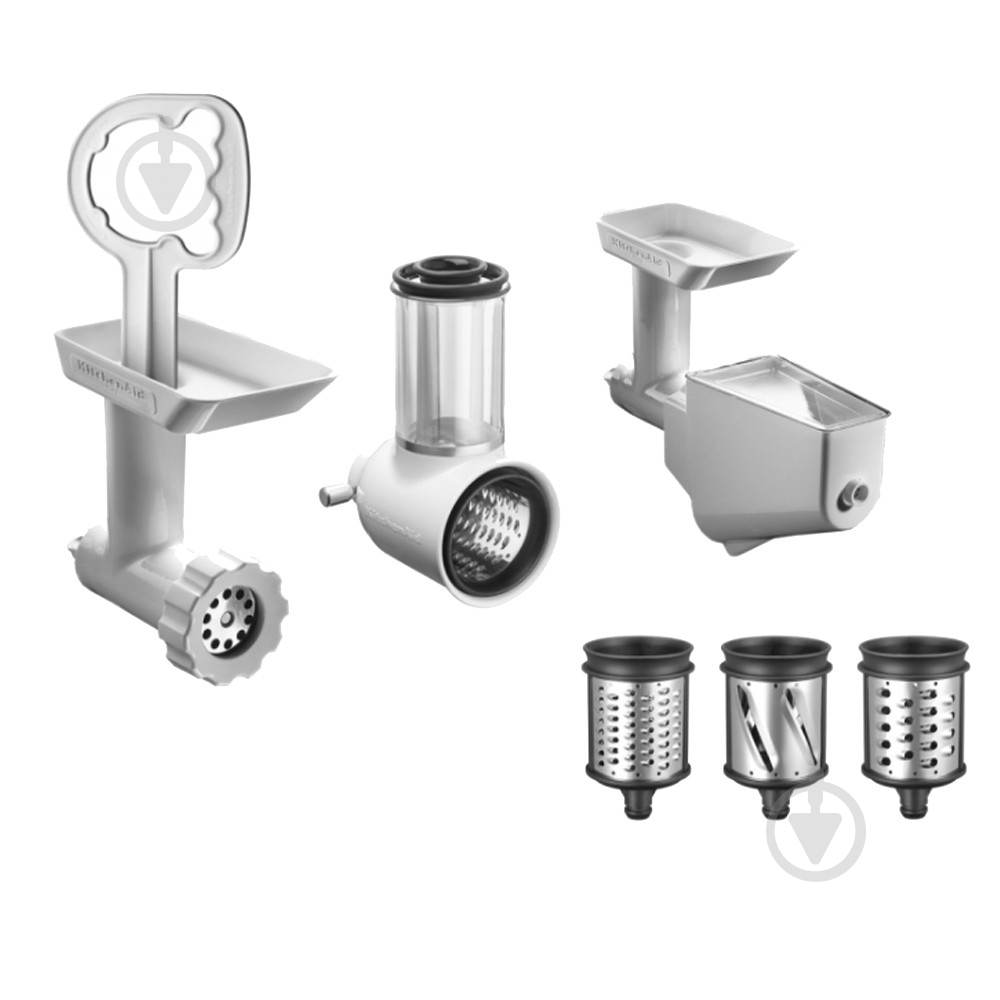 Набор насадок KitchenAid 3 шт. 5KSM2FPPC - фото 5 Набор насадок KitchenAid 3 шт. 5KSM2FPPC - фото 5