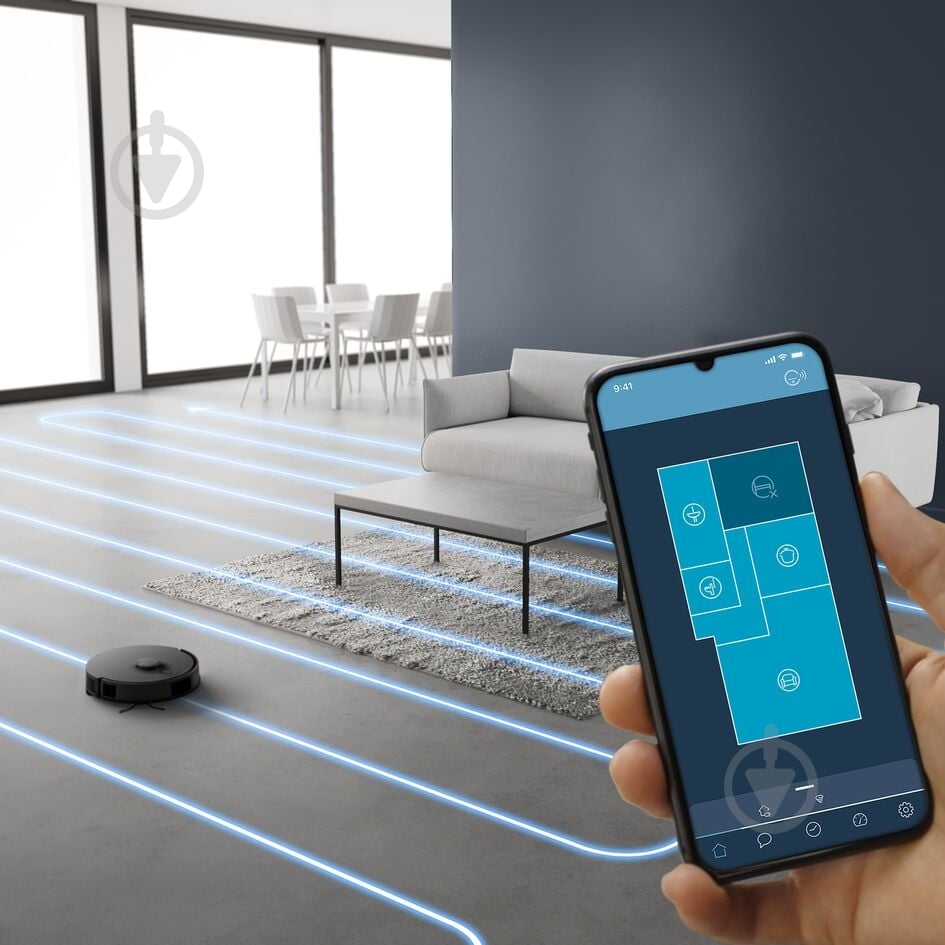 Робот-пилосос Rowenta X-PLORER Serie S135+ STANDARD RR91D5WH black - фото 10 Робот-пилосос Rowenta X-PLORER Serie S135+ STANDARD RR91D5WH black - фото 10