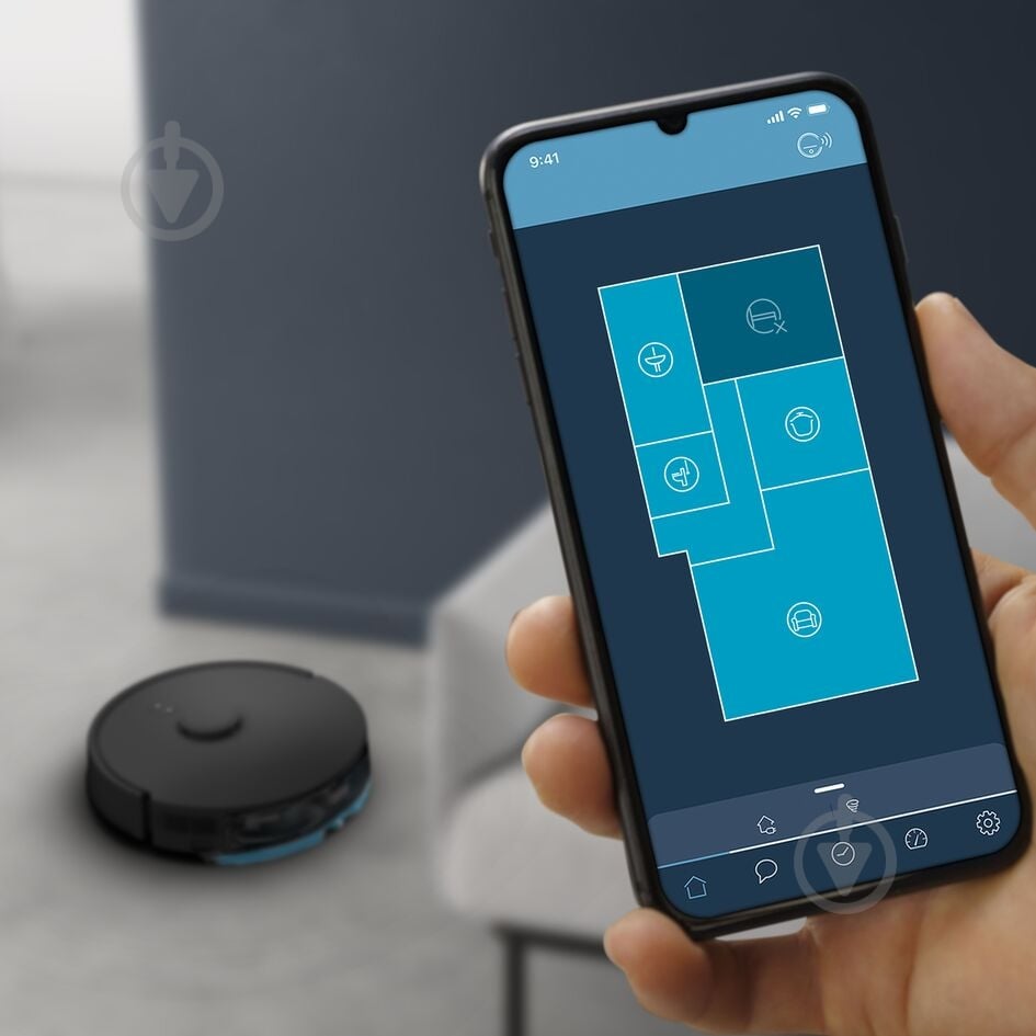 Робот-пилосос Rowenta X-PLORER Serie S135+ STANDARD RR91D5WH black - фото 13 Робот-пилосос Rowenta X-PLORER Serie S135+ STANDARD RR91D5WH black - фото 13