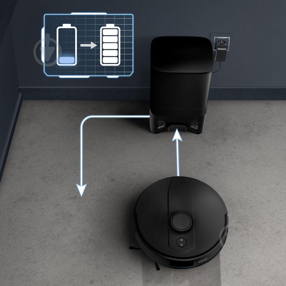 Робот-пилосос Rowenta X-PLORER Serie S135+ STANDARD RR91D5WH black - фото 14 Робот-пилосос Rowenta X-PLORER Serie S135+ STANDARD RR91D5WH black - фото 14