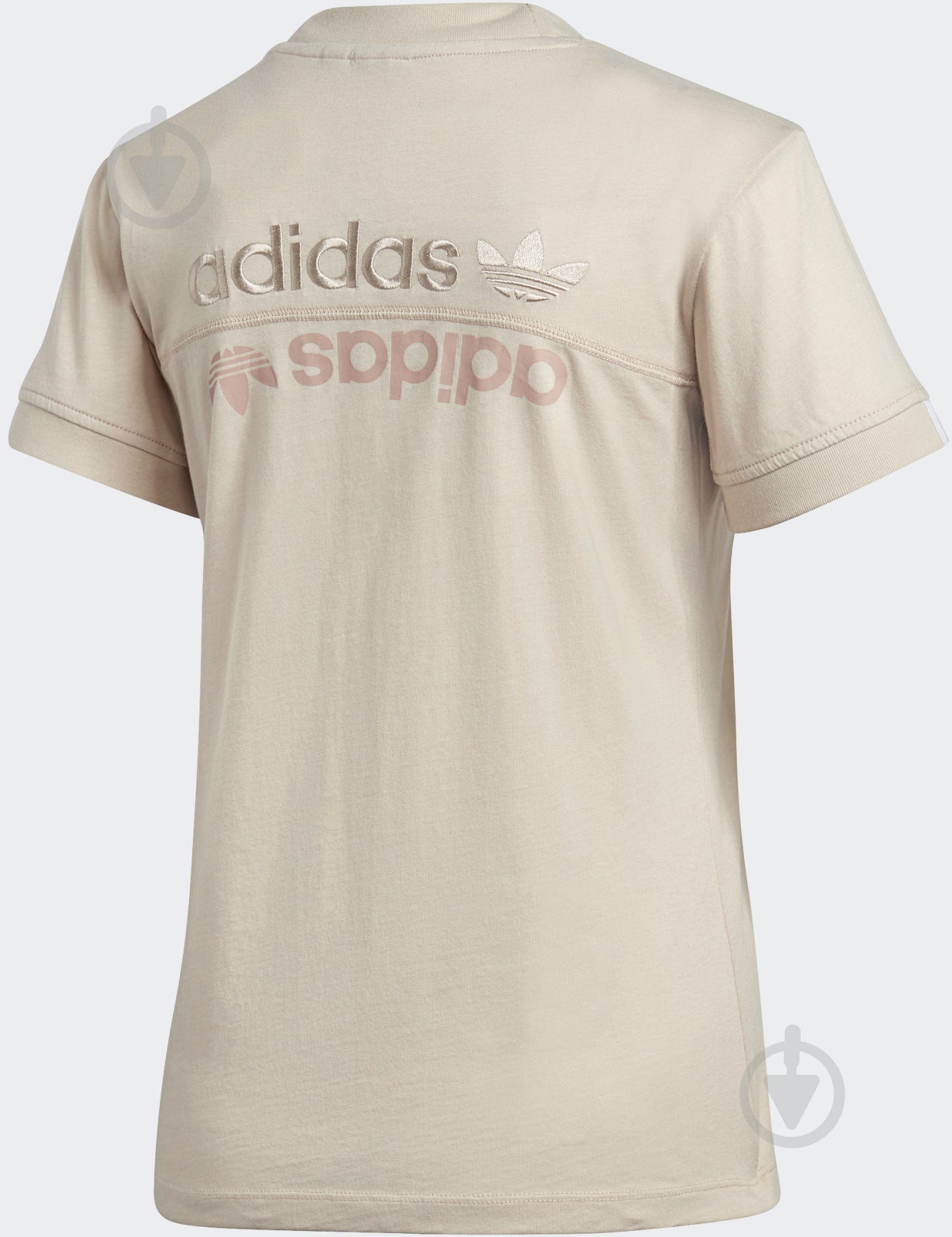 Футболка Adidas TEE GD3807 р.S бежевый - фото 6