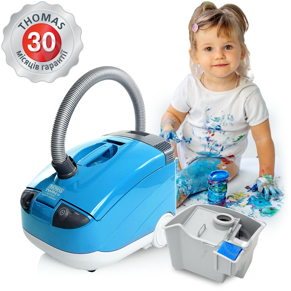 Пылесос THOMAS TWIN T1 aquafilter (788-550) blue - фото 9 Пылесос THOMAS TWIN T1 aquafilter (788-550) blue - фото 9
