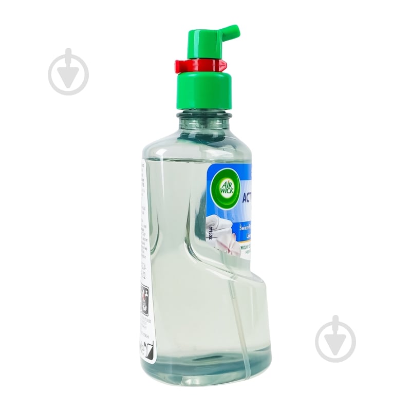 Сменный баллон для автоматического освежителя воздуха Air Wick Active Fresh Утренняя свежесть и цветы орхидеи 228 мл - фото 4 Сменный баллон для автоматического освежителя воздуха Air Wick Active Fresh Утренняя свежесть и цветы орхидеи 228 мл - фото 4