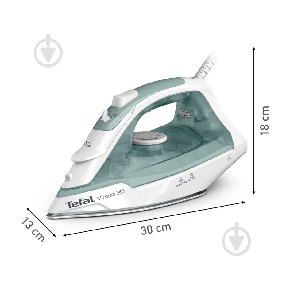 Утюг Tefal Virtuo 30 FV2C42E0 - фото 12