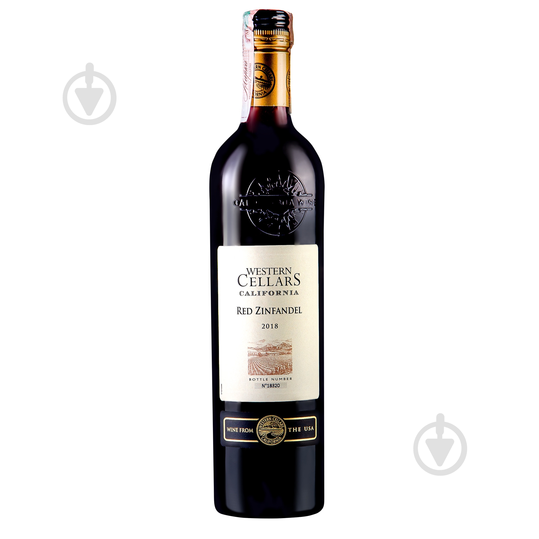 Вино Western Cellars красное сухое Zinfandel 0,75 л - фото 1
