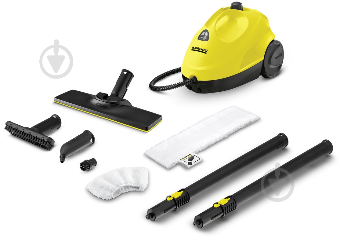 Пароочиститель комплект SC 2 EasyFix + WV2 premium - фото 1 Пароочиститель комплект SC 2 EasyFix + WV2 premium - фото 1