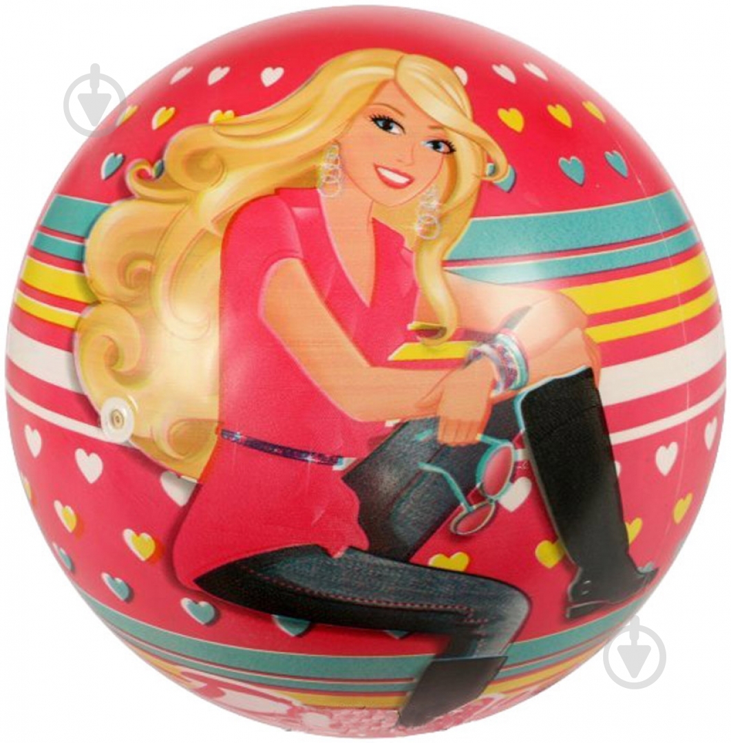 Мяч Mattel Блеск Барби 06/123-BS-M - фото 1 Мяч Mattel Блеск Барби 06/123-BS-M - фото 1