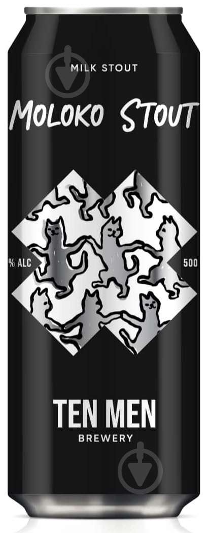 Пиво TEN MEN moloko stout 0,5 л - фото 1 Пиво TEN MEN moloko stout 0,5 л - фото 1