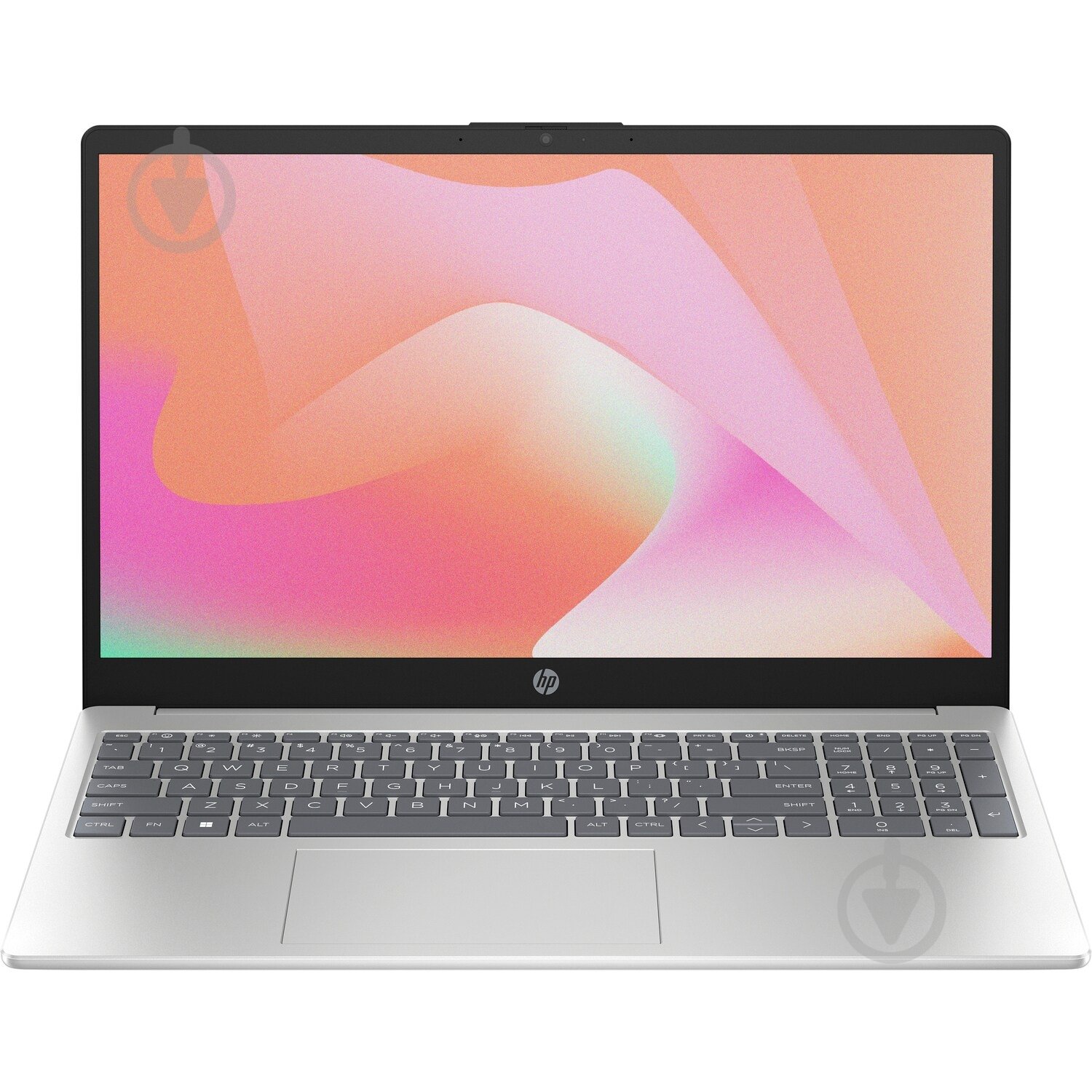 Ноутбук HP 15-fc0011ua 15,6" (833T5EA) silver - фото 1