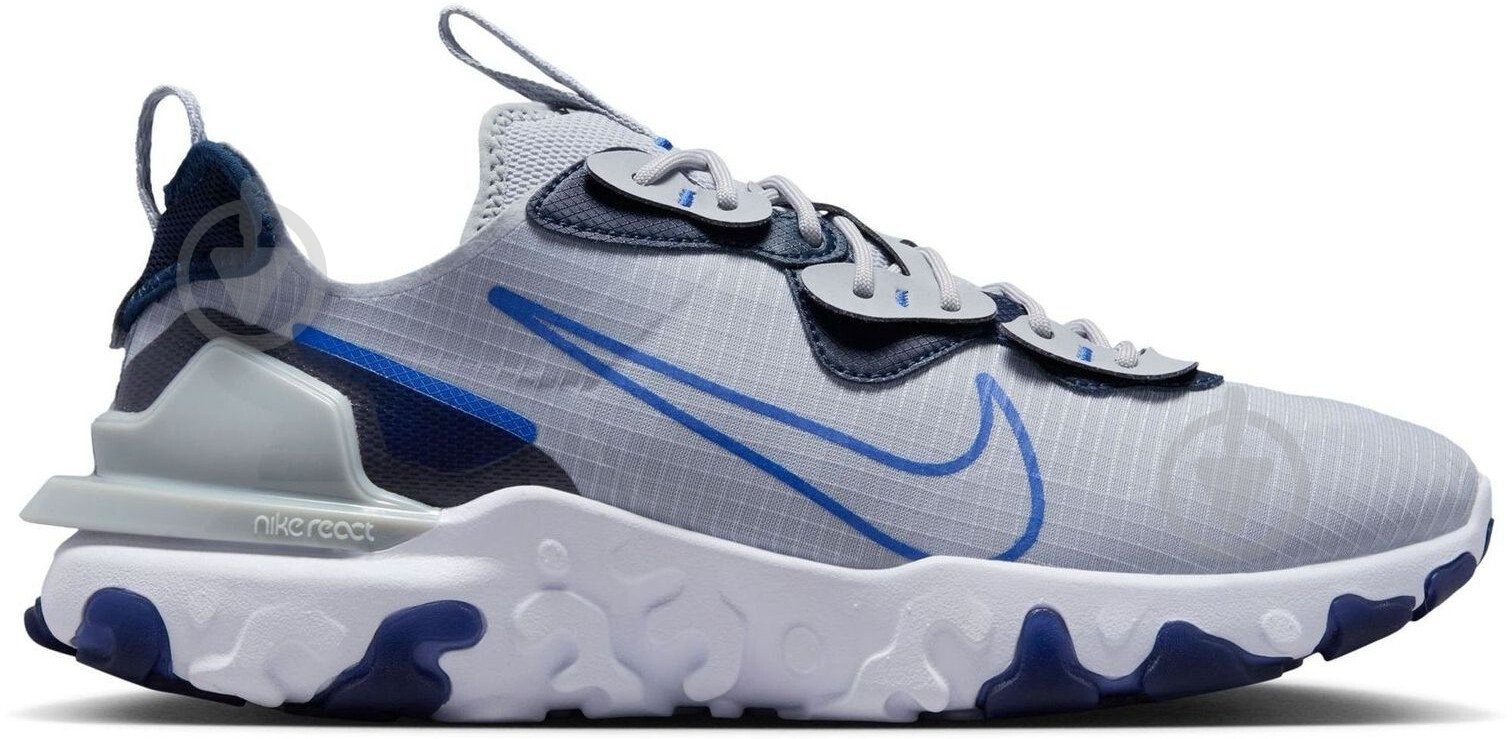 Кросівки чоловічі Nike REACT VISION HQ3819-004 р.42 сірі - фото 1