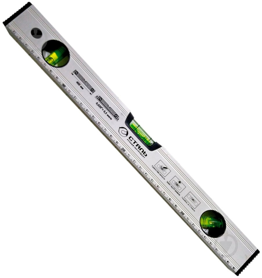 Уровень 40 см Сталь 26016 - фото 1