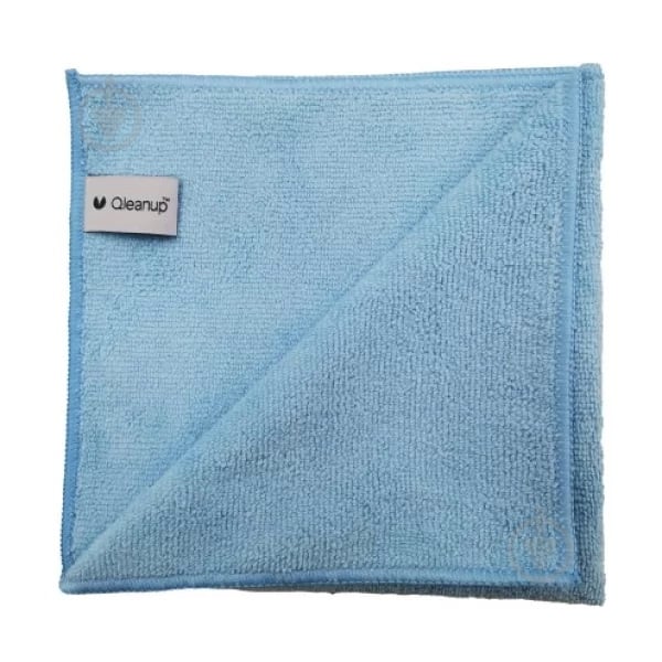 Салфетки из микрофибры York QLEANUP 280г голубая 40x40 см 10 шт./уп. - фото 1 Салфетки из микрофибры York QLEANUP 280г голубая 40x40 см 10 шт./уп. - фото 1