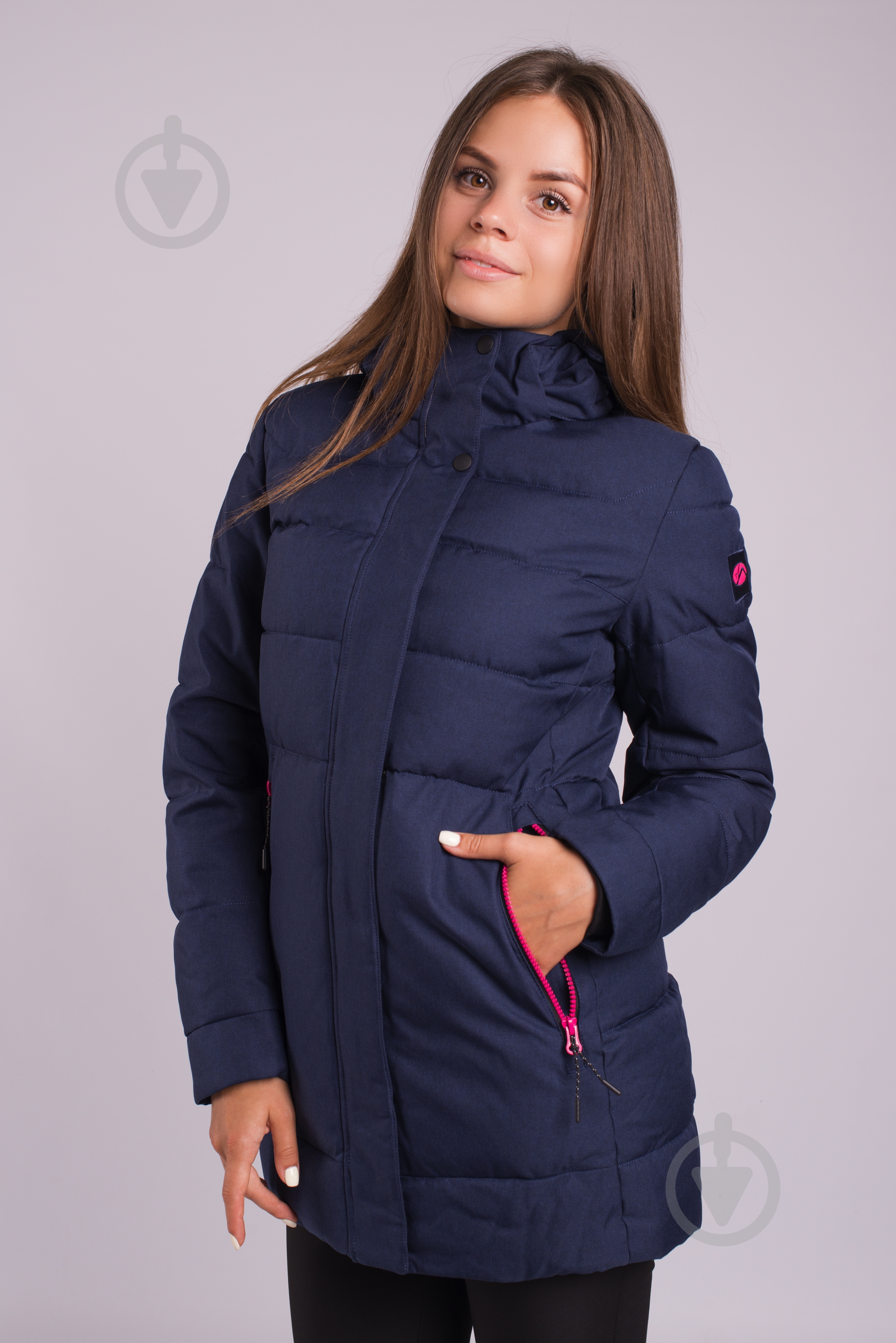 Куртка Avecs AV-70339/23 р.3XL темно-синяя - фото 2