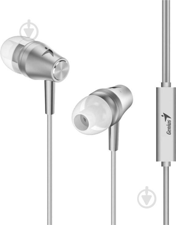 Наушники Genius HS-M360 silver - фото 2 Наушники Genius HS-M360 silver - фото 2
