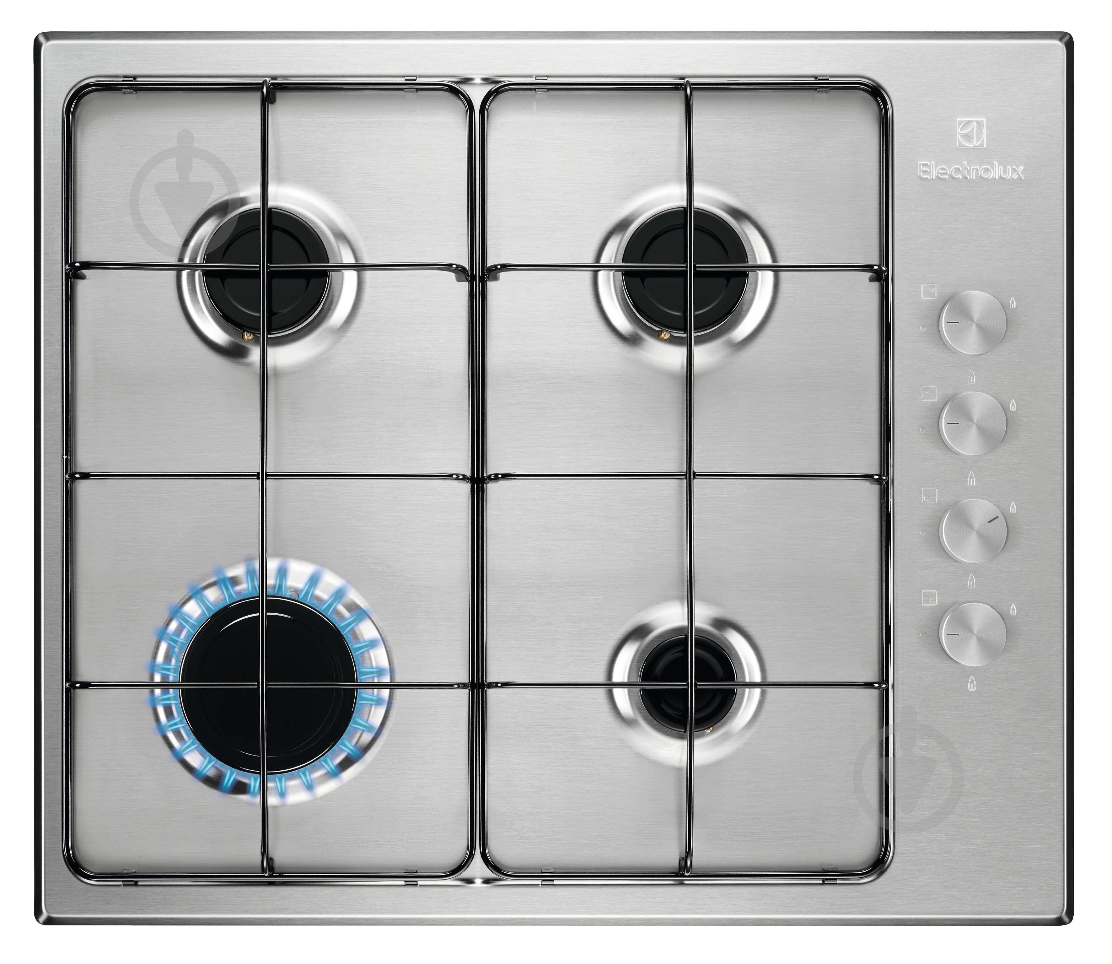Варильна поверхня газова Electrolux KGS6404SX - фото 1 Варильна поверхня газова Electrolux KGS6404SX - фото 1