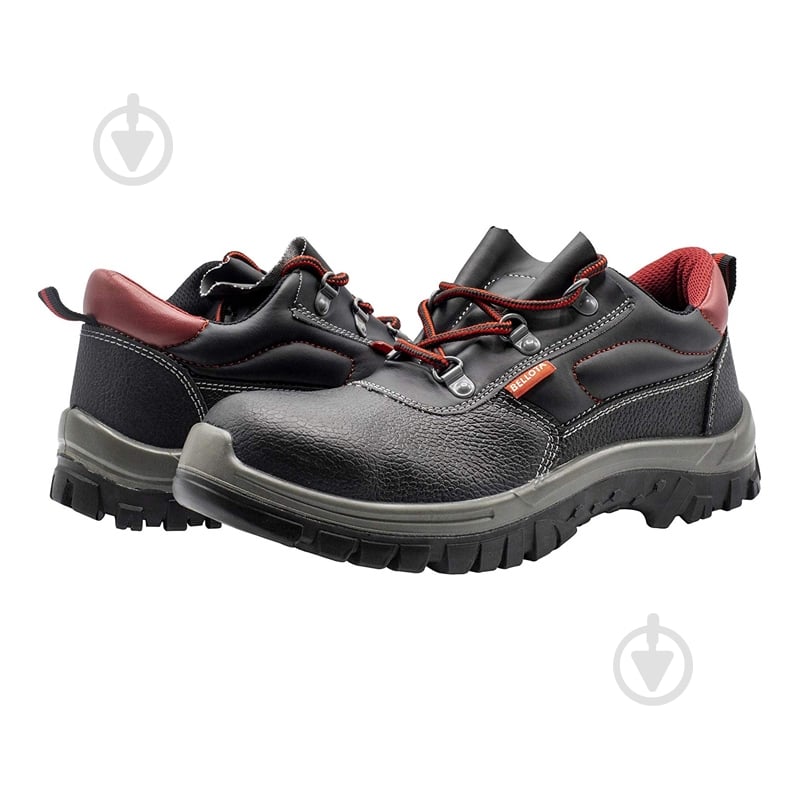 Ботинки рабочие Bellota Classic р.41 7230141S3.B черный с красным - фото 7