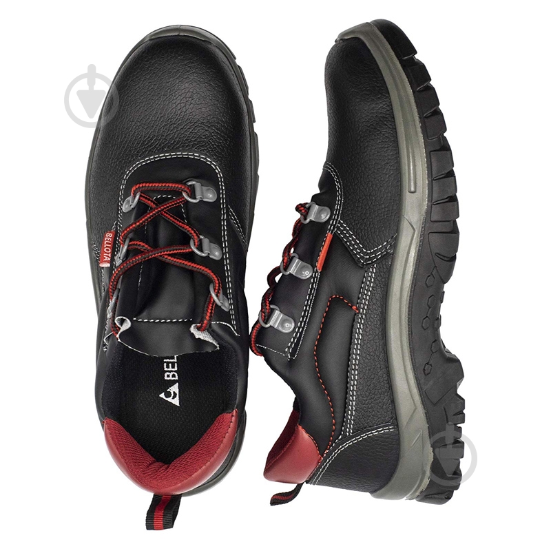 Ботинки рабочие Bellota Classic р.43 7230143S3.B черный с красным - фото 4 Ботинки рабочие Bellota Classic р.43 7230143S3.B черный с красным - фото 4