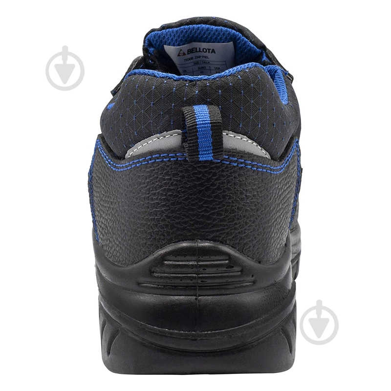 Ботинки рабочие Bellota кожанные Comp+ р.44 7230844S3.B черный с синим - фото 4