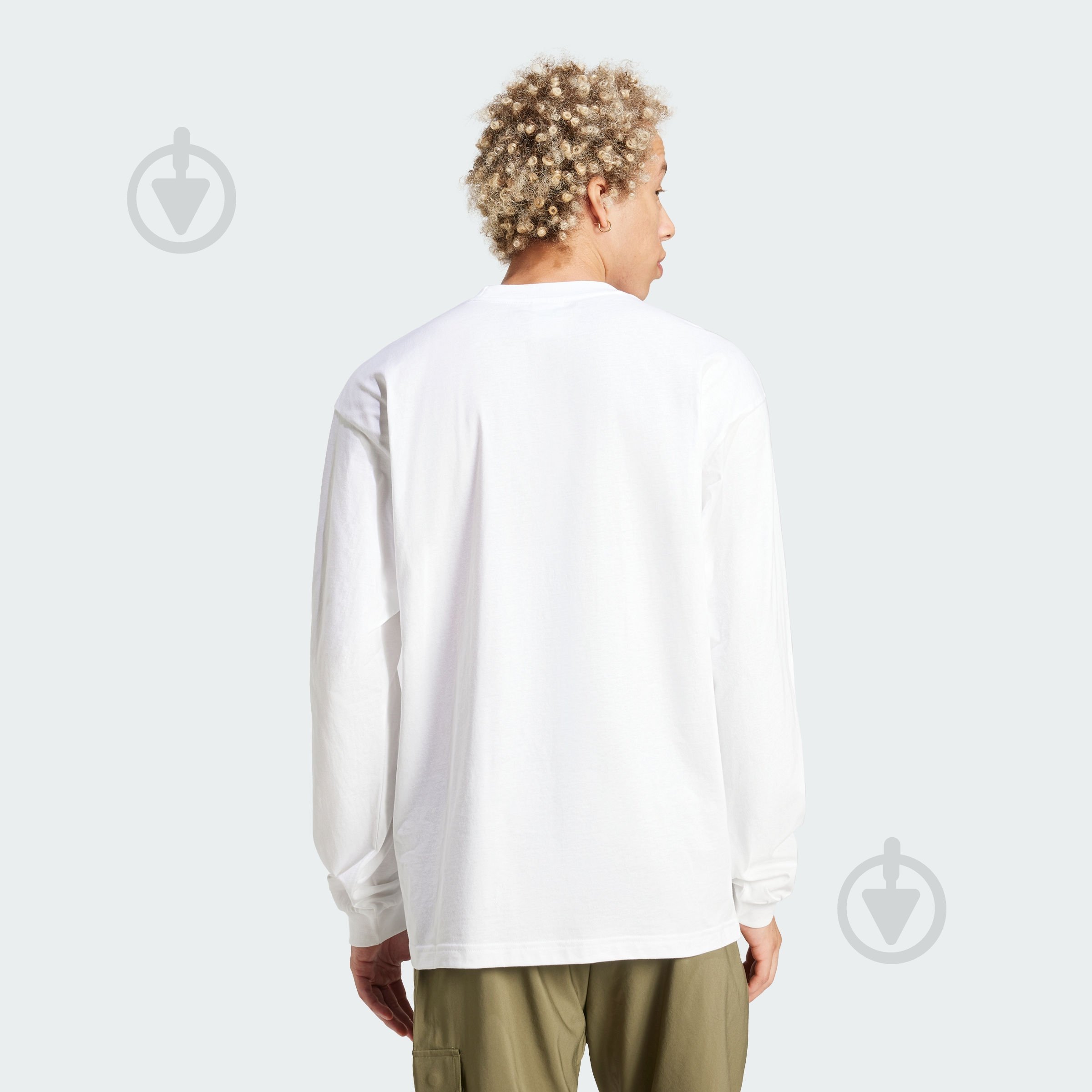 Футболка Adidas M BL SJ LS T IN6181 р.XL белый - фото 2 Футболка Adidas M BL SJ LS T IN6181 р.XL белый - фото 2