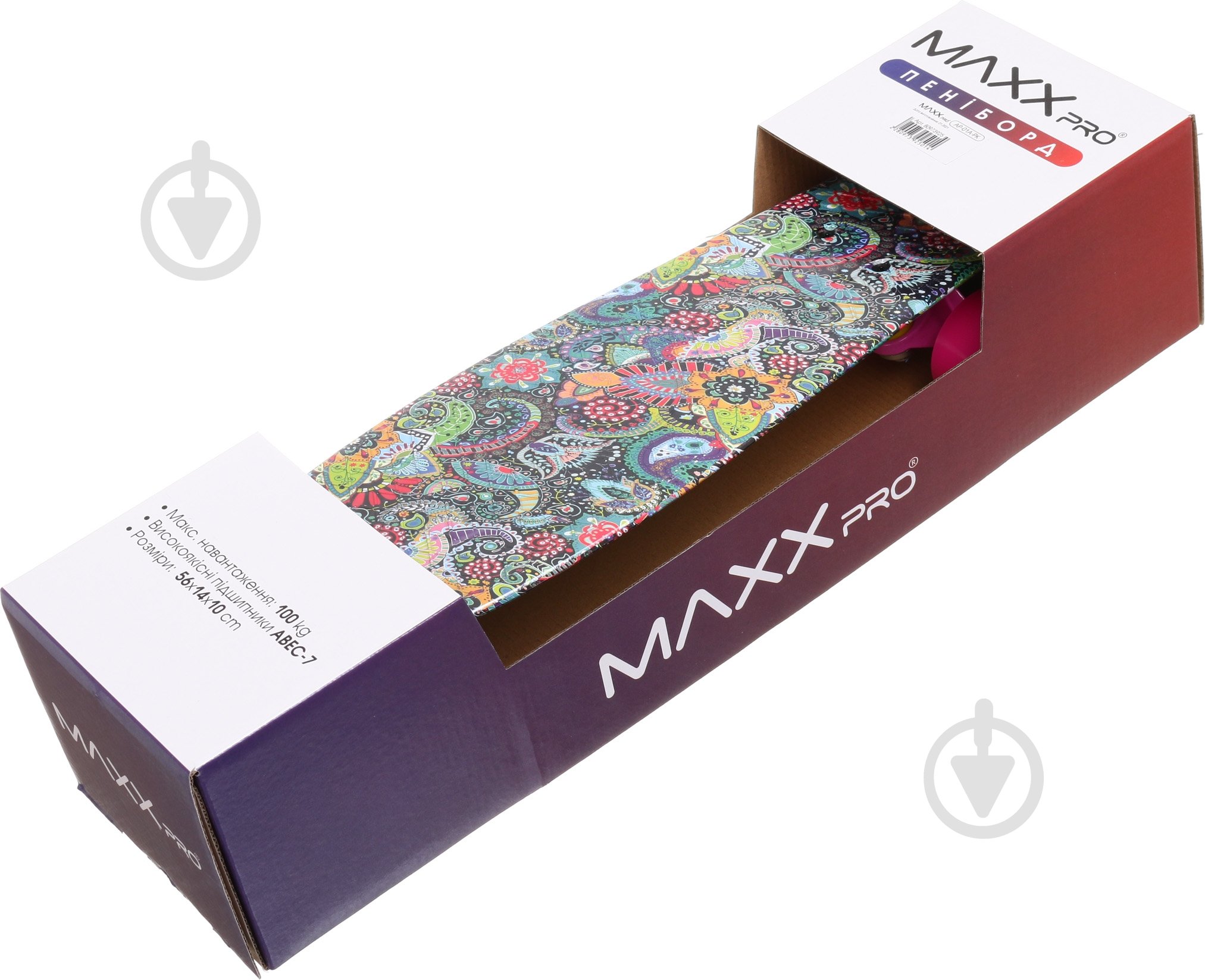 Пенниборд MaxxPro AP-01A-PK разноцветный - фото 5