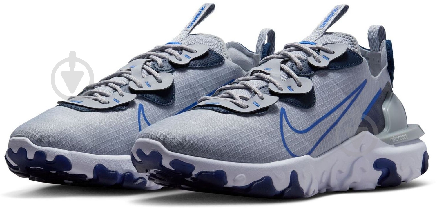 Кроссовки мужские Nike REACT VISION HQ3819-004 р.42,5 серые - фото 3 Кроссовки мужские Nike REACT VISION HQ3819-004 р.42,5 серые - фото 3