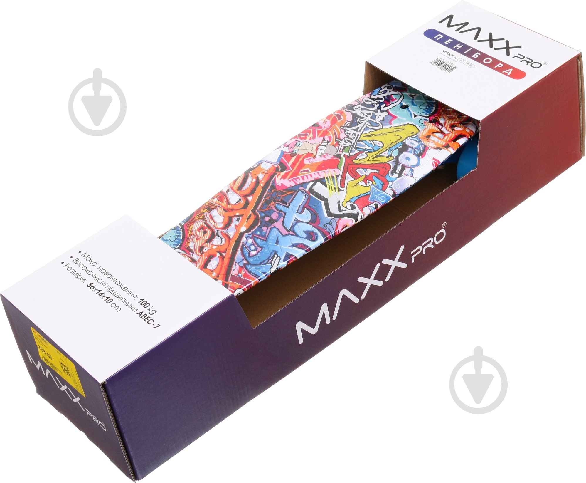 Пеніборд MaxxPro AP-01A-BL мульті - фото 5 Пеніборд MaxxPro AP-01A-BL мульті - фото 5