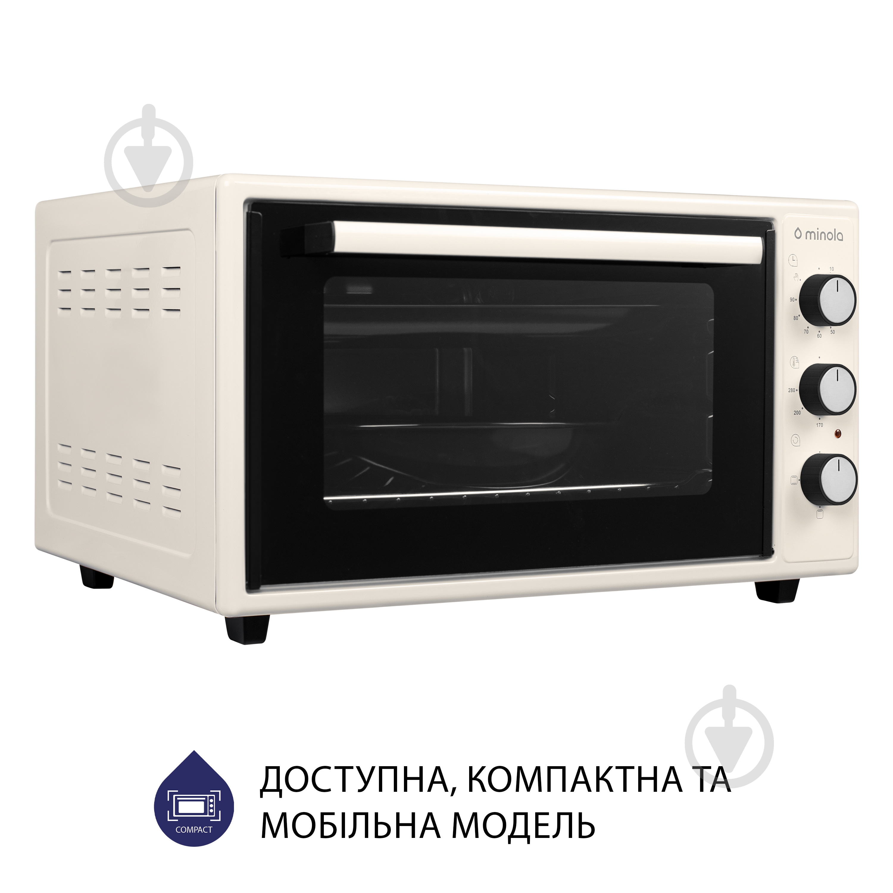 Электрическая мини-печь Minola FOE 4815 IV - фото 4