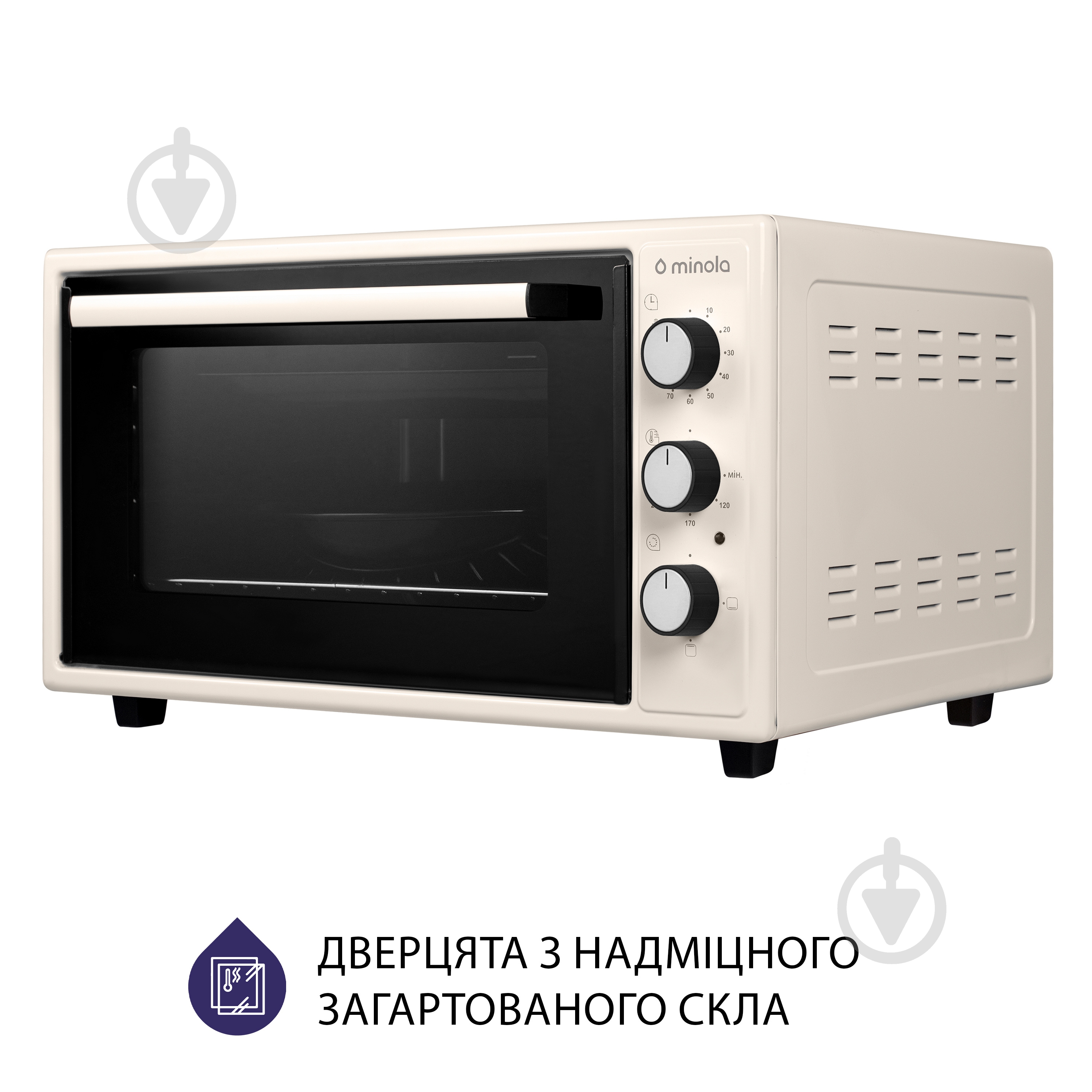 Электрическая мини-печь Minola FOE 4815 IV - фото 5