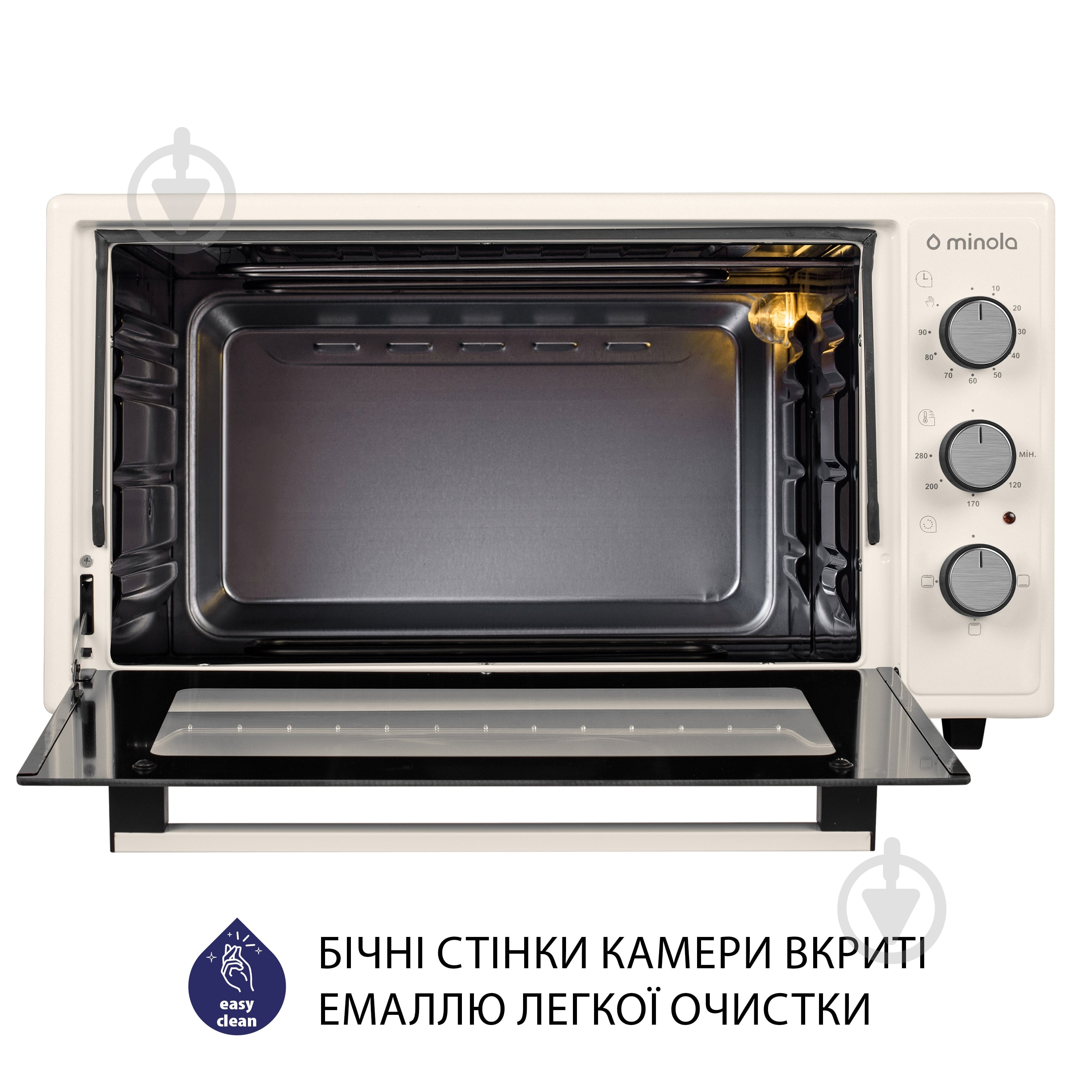 Электрическая мини-печь Minola FOE 4815 IV - фото 8