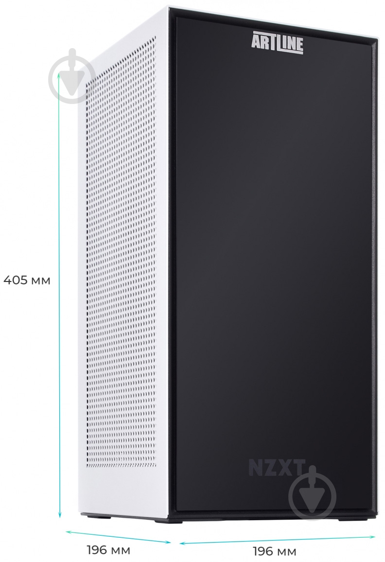 Компьютер Artline Overlord H1 (H1v06w) black/white - фото 4