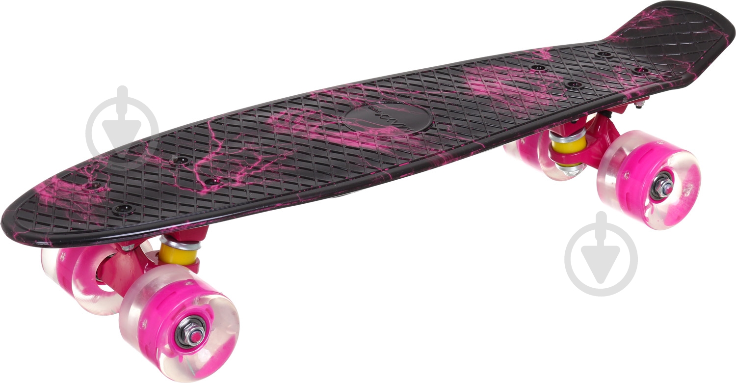 Пенниборд MaxxPro AP-01B-PK разноцветный - фото 1 Пенниборд MaxxPro AP-01B-PK разноцветный - фото 1