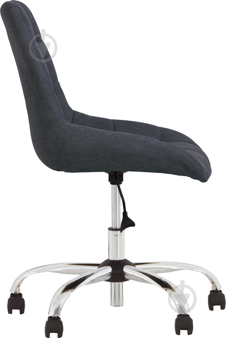 Крісло Nowy Styl NICOLE GTS (J) CHR61 SQR (CH) SORO-95 темно-сірий - фото 3
