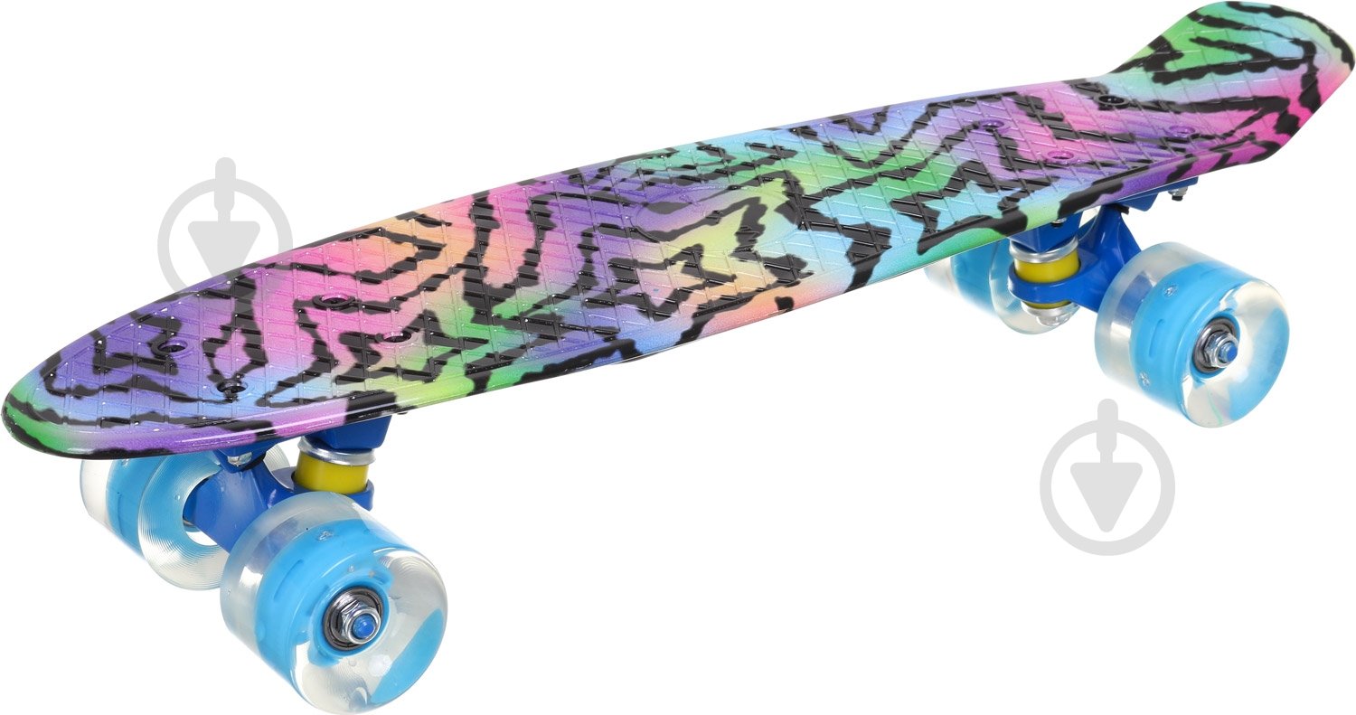 Пенниборд MaxxPro AP-01B-BB разноцветный - фото 1
