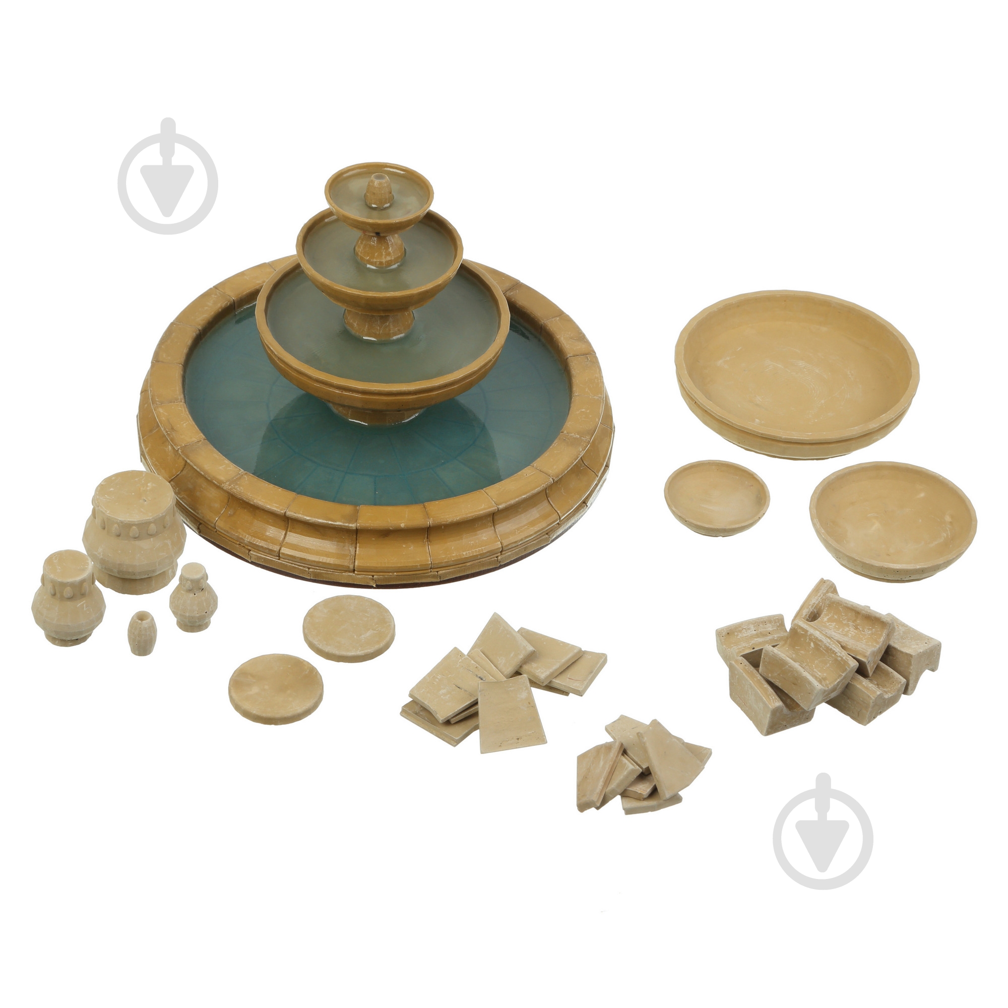 Конструктор із міні-цеглинок Reducio Fountain 71207 - фото 9 Конструктор із міні-цеглинок Reducio Fountain 71207 - фото 9