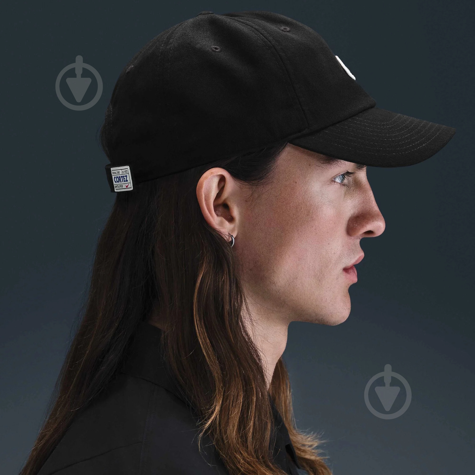 Кепка Nike U NK CLUB CAP U CB CRTZ PTCH L HJ7124-010 M-L черный - фото 2