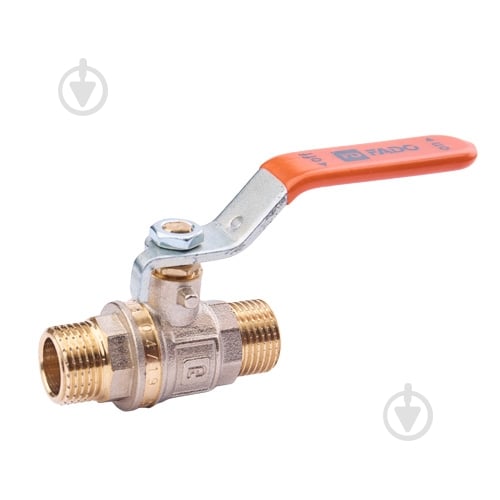 Кран шаровой FADO S.r.l Classic PN40 15 1/2" НН ручка KNNR11 - фото 1